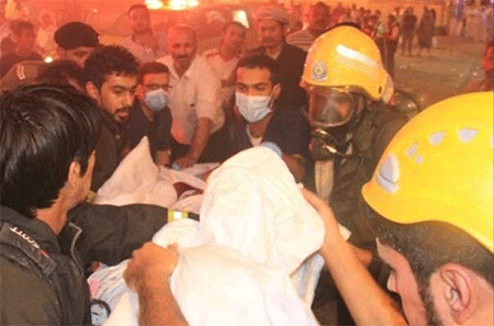 Evacuados más de mil peregrinos de un hotel en La Meca por un incendio